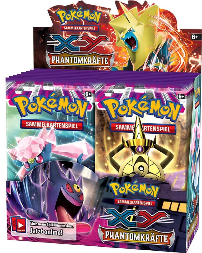 Pokémon-XY-Phantomkräfte-Phantom-Forces-Booster-Display-Deutsch