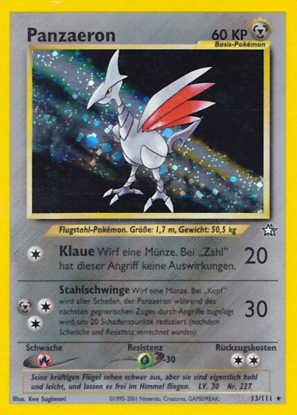 Pokémon_Karte_Panzaeron_Neo_Genesis_13