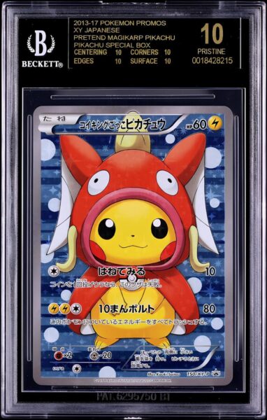 Poncho-Pikachu-150-XY-P-Promo-Pokémon-Karte-Japan-BGS-10-Black-Label