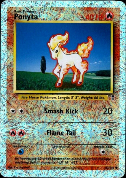 Ponyta_Ponita_87-110_Legendary-Collection-Reverse-Holo_Pokémon-Karte