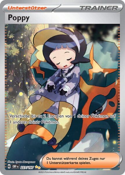 Poppy-227-197-Obsidianflammen-Special-Illustration-Rare-Pokémon-Karte-Deutsch