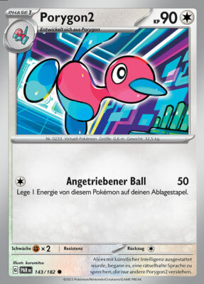 Porygon2_PAR-DE-143-182_Paradox-Rift-Paradoxrift_Pokémon-Karte_Deutsch