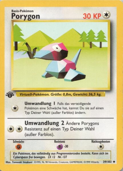 Porygon_39-102_Basis-Set_Grundset_Pokémon-Karte