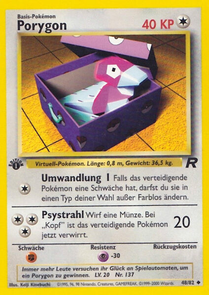Porygon_48-82_Team-Rocket_Pokémon-Karte_Deutsch