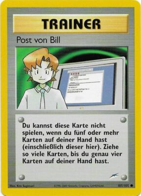 Post-von-Bill_105-105_Neo-Destiny_Pokémon-Karte_Deutsch