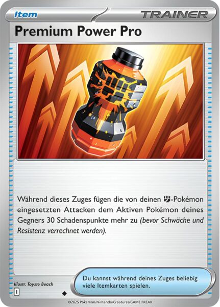 Premium-Power-Pro-Pokémon-Karte-Deutsch