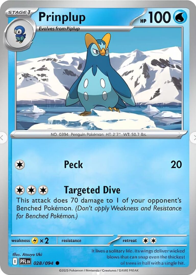 Prinplup-Pliprin-028-094-Phantasmal-Flames-Fatale-Flammen-Pokémon-Karte-Französisch