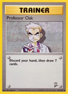 Professor-Oak-Eich_116-130_Base-Set-2_Pokémon-Karte_Englisch