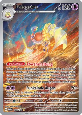 Psiopatra-197-182-Karmesin-Purpur-Paradoxrift-Illustration-Rare-Pokémon-Karte