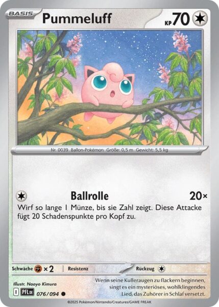 Pummeluff-076-094-PFL-DE-Fatale-Flammen-Pokémon-Karte-Deutsch