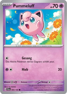 Pummeluff_083-193_Entwicklungen-in-Paldea_Pokémon-Karte