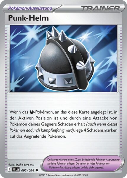 Punkhelm-092-094-PFL-DE-Fatale-Flammen-Pokémon-Karte-Deutsch