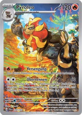 Pyroleo_200-193_Entwicklungen-in-Paldea_Pokémon-Karte