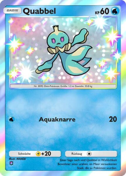 Quabbel-209-155-B3-Pulsierende-Aura-Pokémon-TCG-Sammelkartenspiel-Pocket-Karte-Deutsch