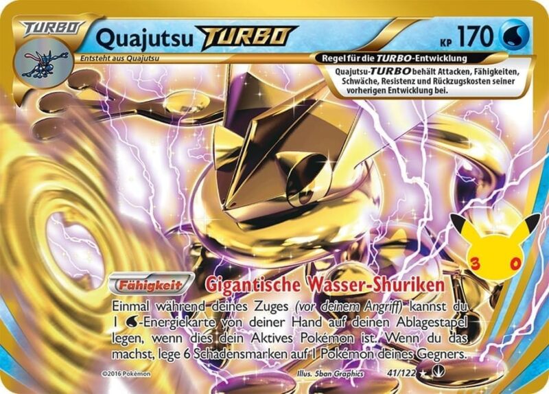 Quajutsu-TURBO-41-122-30-Jahre-30th-Celebration-Classic-Collection-Pokémon-Karte-Deutsch-1