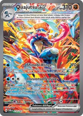 Quajutsu-ex_214-167_TWM-DE_Maskerade-im-Zwielicht_Secret-Special-Illustration-Rare_Terakristall-Pokémon-Karte_Deutsch