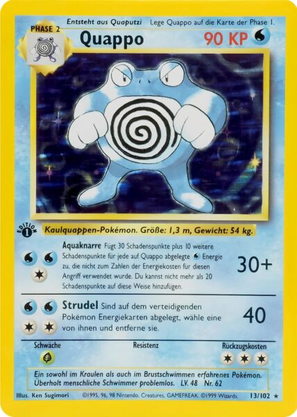Quappo_13-102_Basis-Set_Grundset_1st-Edition_Pokemon-Karte_TCG