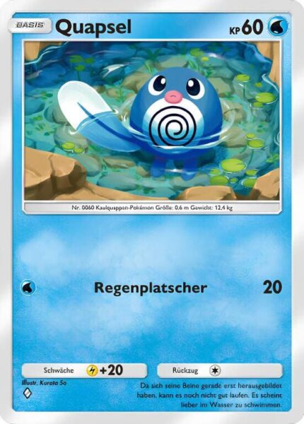 Quapsel-033-155-B3-Pulsierende-Aura-Pokémon-TCG-Sammelkartenspiel-Pocket-Karte-Deutsch