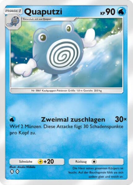 Quaputzi-034-155-B3-Pulsierende-Aura-Pokémon-TCG-Sammelkartenspiel-Pocket-Karte-Deutsch