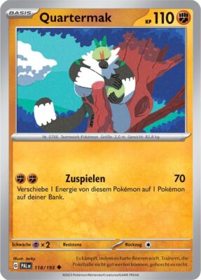 Quartermak_118-193_Entwicklungen-in-Paldea_Pokémon-Karte