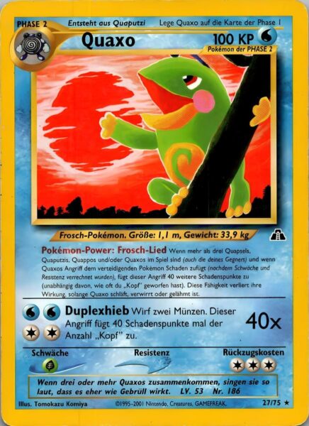 Quaxo_27-75_Neo-Entdeckung-Discovery_Pokémon-Karte_Deutsch