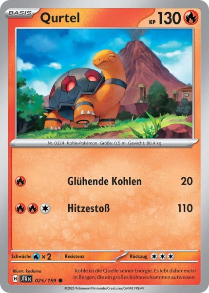 Qurtel-JTG-DE-025-159-Karmesin-Purpur-Reisegefährten-Pokémon-Karte-Deutsch