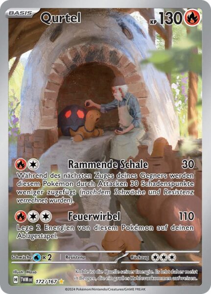Qurtel_172-167_TWM-DE_Maskerade-im-Zwielicht_Secret-Illustration-Rare_Pokémon-Karte_Deutsch