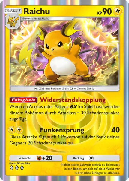 Raichu-026-075-A2a-Licht-des-Triumphs-Pokémon-TCG-Sammelkartenspiel-Pocket-Karte