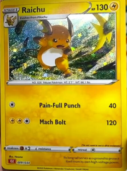 Raichu_CLC-009-034_Holo_Pokémon-TCG_Trading-Card-Game-Classic-Karte