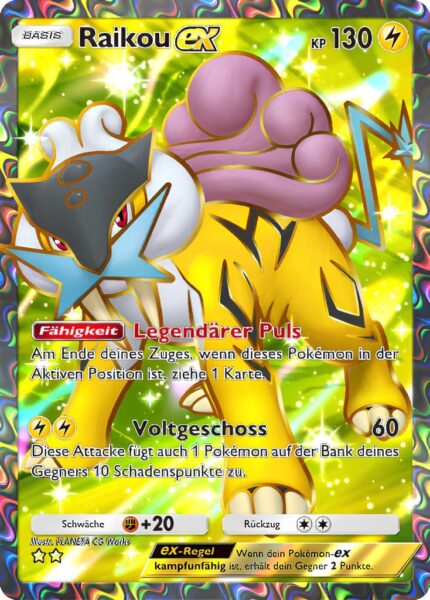 Raikou-ex-081-071-Verborgene-Quelle-A4a-Pokémon-TCG-Sammelkartenspiel-Pocket-Karte