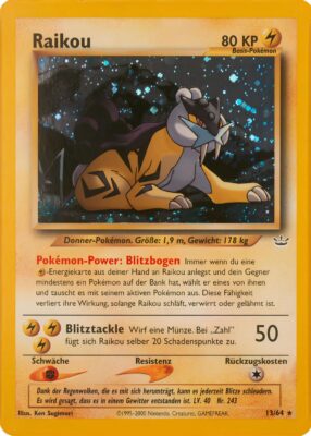 Raikou_13-64_Neo-Revelation_Holo-Pokémon-Karte_Deutsch