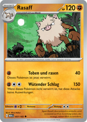 Rasaff_057-165-Pokémon-Karmesin-Purpur-151-MEW-DE-Pokémon-Karte-Karten-Deutsch