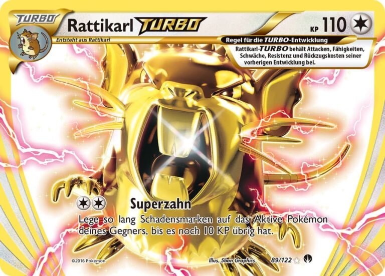 Rattikarl-TURBO-89-122-XY-TURBOfieber-Pokémon-Karte-Deutsch