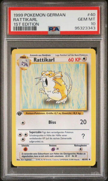 Rattikarl_Base-Basis-Set_40-102_1st-Edition_Pokémon-Karte_PSA-10-TCG