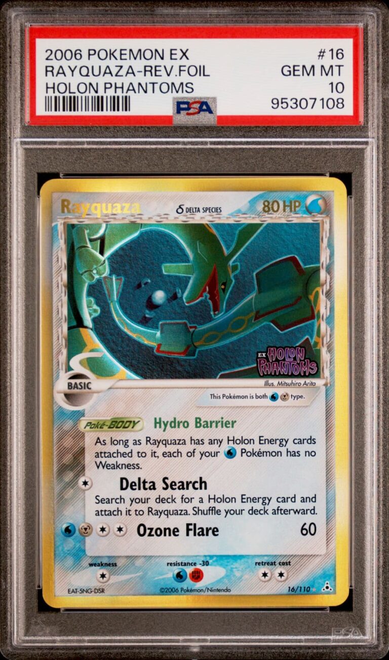 Rayquaza-Delta-Species-16-110-EX-Delta-Species-Pokémon-Karte-PSA-10-Englisch