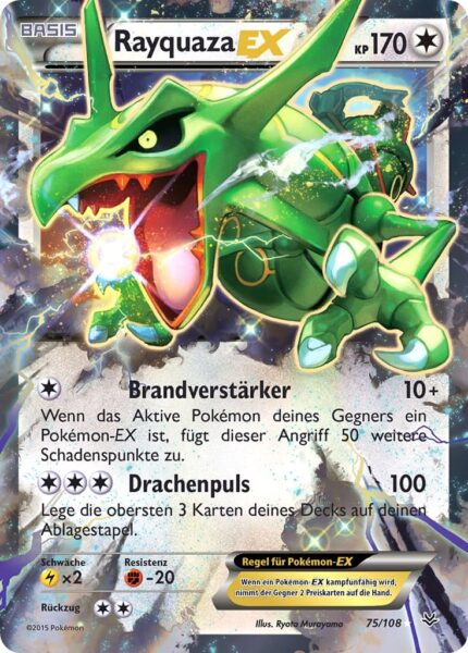 Rayquaza-EX_XY_Drachenleuchten_75-108_Pokémon-Karte