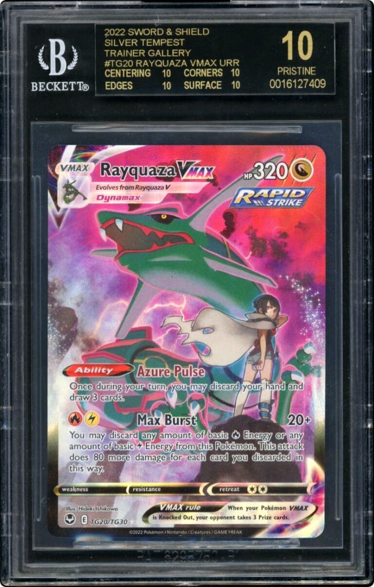 Rayquaza-VMAX-TG20-TG30-Silver-Tempest-Trainer-Gallery-Pokémon-Karte-BGS-10-Black-Label