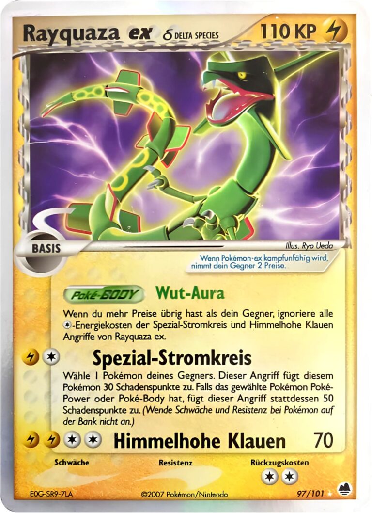 Rayquaza-ex-Delta-Species-97-101-EX-Dragon-Frontiers-Pokémon-Karte-TCG