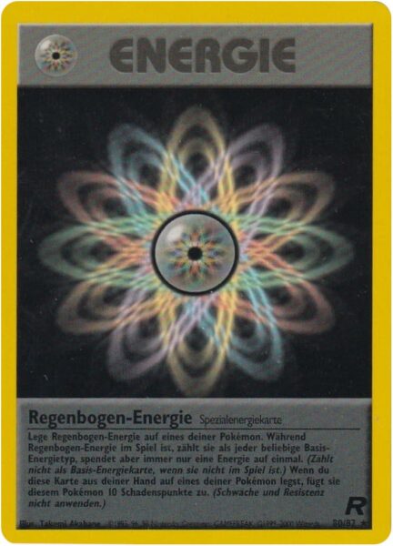 Regenbogen-Energie-80-82-Team-Rocket-Pokemon-Karte-Deutsch-2000