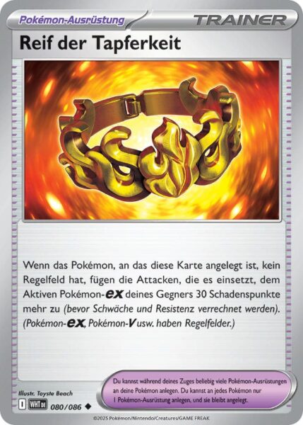 Reif-der-Tapferkeit-080-086-WHT-DE-Weiße-Flammen-Pokémon-Karte-Karmesin-Purpur-Deutsch