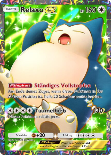 Relaxo-ex-084-069-A3b-Evoli-Hain-Pokémon-TCG-Sammelkartenspiel-Pocket-Karte-Deutsch