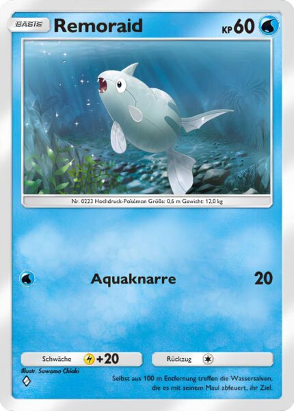 Remoraid-055-161-Weisheit-von-Meer-und-Himmel-A4-Pokémon-TCG-Sammelkartenspiel-Pocket-Karte