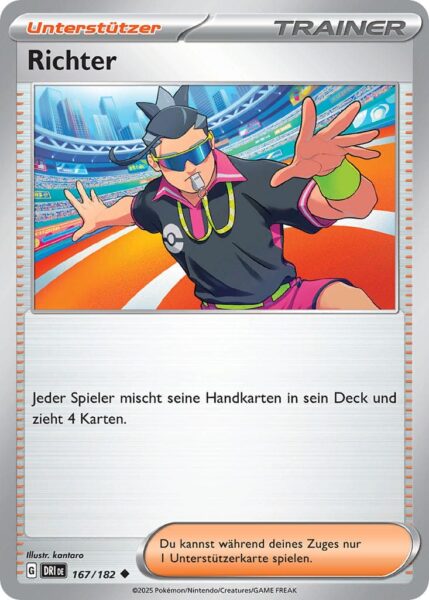 Richter-167-182-Ewige-Rivalen-Pokémon-Karte-Karmesin-Purpur-Deutsch