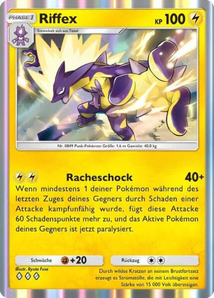 Riffex-061-155-B3-Pulsierende-Aura-Pokémon-TCG-Sammelkartenspiel-Pocket-Karte-Deutsch