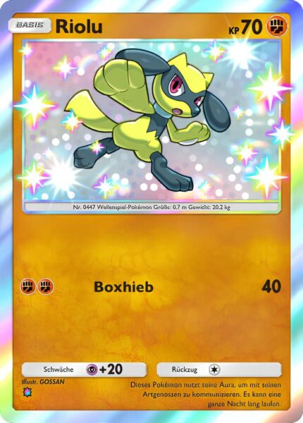 Riolu-104-072-A2b-Glänzendes-Festival-Pokémon-TCG-Sammelkartenspiel-Pocket-Full-Shiny-Schillernd-Karte-Deutsch