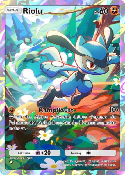 Riolu-169-155-B3-Pulsierende-Aura-Pokémon-TCG-Sammelkartenspiel-Pocket-Karte-Deutsch