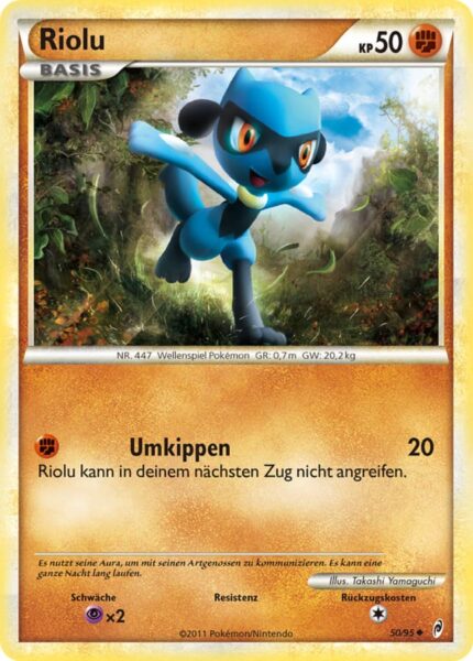 Riolu-50-95-Ruf-der-Legenden-Pokémon-Karte-Deutsch-TCG-Sammelkartenspiel