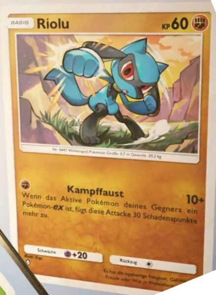 Riolu-B3-Pulsierende-Aura-Pokémon-TCG-Sammelkartenspiel-Pocket-Karte-Deutsch