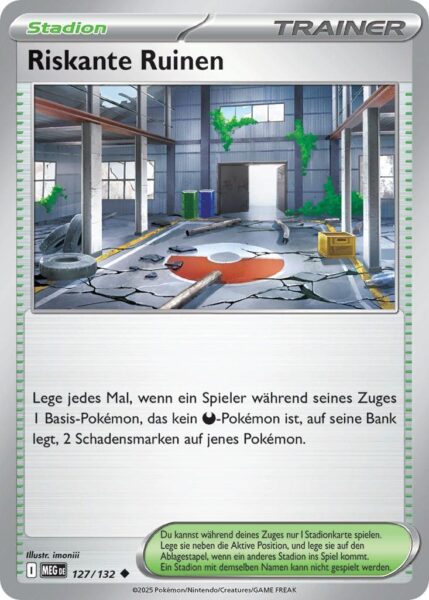 Riskante-Ruinen-127-132-MEG-DE-Mega-Entwicklung-Pokémon-Karte-Deutsch