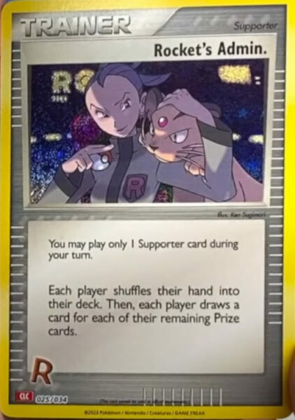 Rockets-Admin_CLC-025-034_Holo_Pokémon-TCG_Trading-Card-Game-Classic-Karte